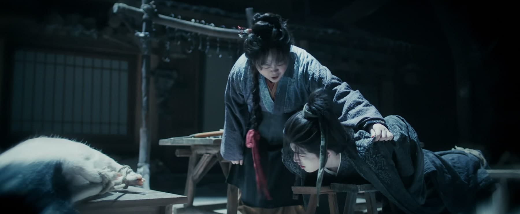 長玉を打つ伯母